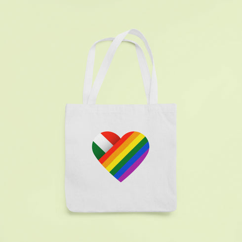 ZShowTime vászontáska - HUN Pride Szív